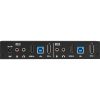 Black Box 2-Port 4K HDMI Dual-Head KVM Switch (with Audio Line In/Out and USB Hub) - Image 4