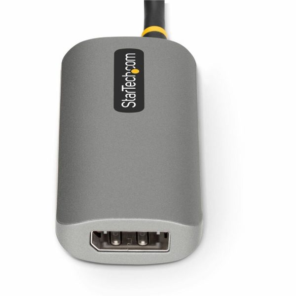 StarTech.com 1ft (30cm) HDMI to DisplayPort Adapter Cable, 8K 60Hz, Active HDMI 2.1 to DP 1.4 Video Converter, USB Bus Powered - Image 3