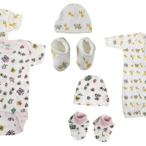 Newborn Baby Girl 7 Pc  Sets Nc_0630