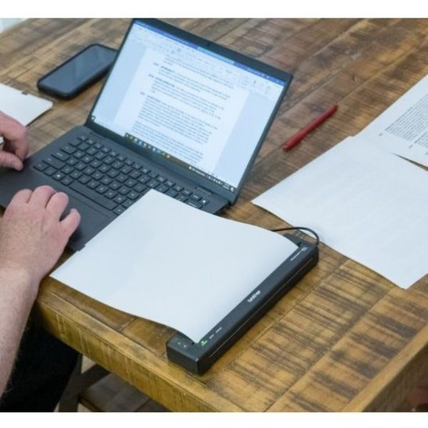 Brother PocketJet 8 PJ-823 Mobile Direct Thermal Printer - Monochrome - Label Print - USB - USB Host - Image 3