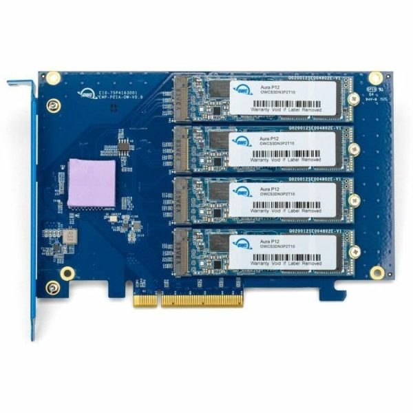OWC 8TB Accelsior 4M2 NVMe PCIe 3.0 RAID Storage Solution With SoftRAID - Image 6
