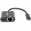 Rocstor Premium USB-C to Gigabit Ethernet with USB-C 100W Power Delivery PD 3.0 Adapter - Image 3