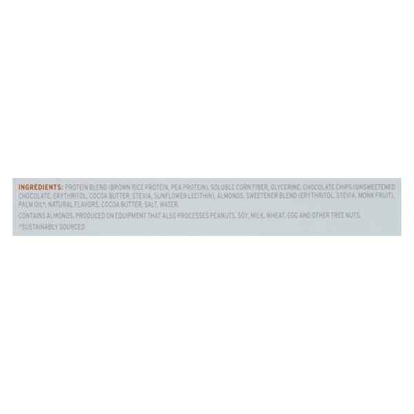 No Cow Bar - Bar Cookie Dough - Case of 12-2.12 OZ - Image 2