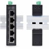 StarTech.com 5-Port Unmanaged Industrial Network Switch, 10/100/1000 Ethernet, DIN Rail/Wall-Mount, IP30 Rated, -40F-167F, 9~60V DC, TAA - Image 8
