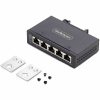 StarTech.com 5-Port Unmanaged Industrial Network Switch, 10/100/1000 Ethernet, DIN Rail/Wall-Mount, IP30 Rated, -40F-167F, 9~60V DC, TAA - Image 10