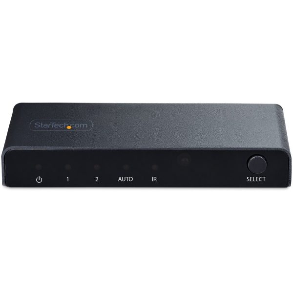 StarTech.com 2-Port 8K HDMI Switch, HDMI 2.1 Switcher 4K 120Hz/8K 60Hz UHD, HDR10+, HDMI Switch 2 In 1 Out, Auto/Manual Source Switching - Image 4