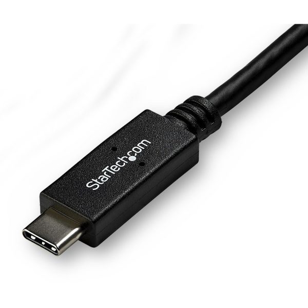 StarTech.com 10ft (3m) USB C to DVI Cable - 1080p USB Type-C to DVI-Digital Video Display Adapter Monitor Cable - Works w/ Thunderbolt 3 - Image 2