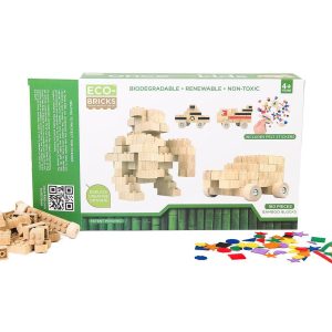 Eco-Bricks Bamboo Education Set 180pcs