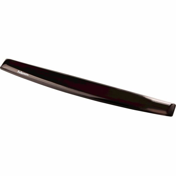 Fellowes® Crystal™ Gel Keyboard Wrist Rest - Black (9112201) - Image 2