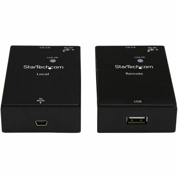StarTech.com USB 2.0 Extender Kit over Cat5e/Cat6 Cable (RJ45) - Up to 165ft (50m) - USB Port over Ethernet Cable - Powered - 480Mbps - Image 3