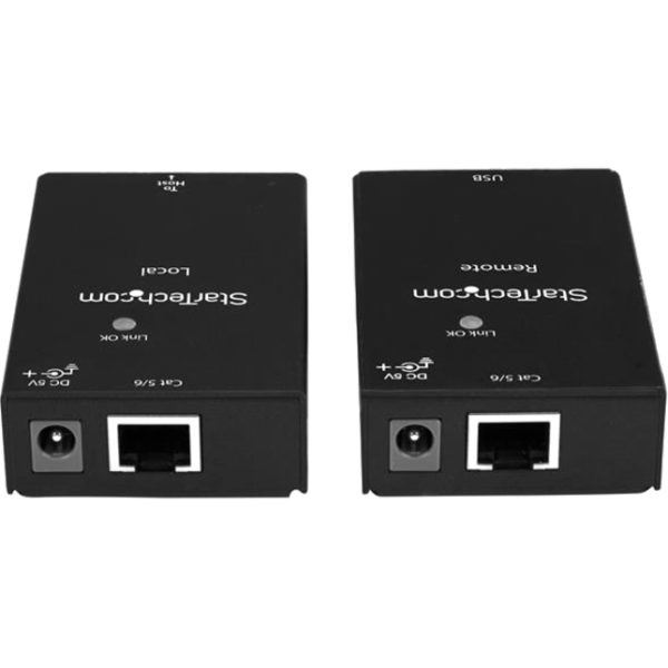 StarTech.com USB 2.0 Extender Kit over Cat5e/Cat6 Cable (RJ45) - Up to 165ft (50m) - USB Port over Ethernet Cable - Powered - 480Mbps - Image 5