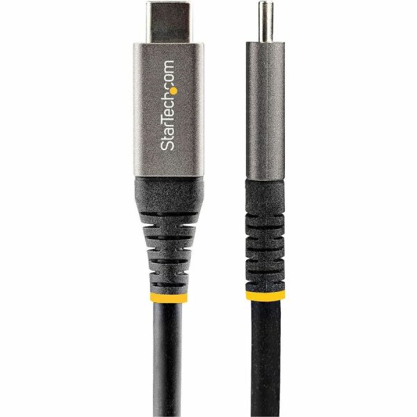 StarTech.com 6ft 2m USB C Cable, High Quality USB-C Cable, USB 3.0 (5Gbps) Type-C Cable, 5A/100W PD, DP Alt Mode, USB C Cord - Image 2
