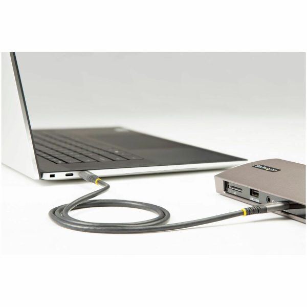 StarTech.com 6ft 2m USB C Cable, High Quality USB-C Cable, USB 3.0 (5Gbps) Type-C Cable, 5A/100W PD, DP Alt Mode, USB C Cord - Image 5