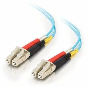 4m LCLC 10Gb OM3 Dup MM Aqua