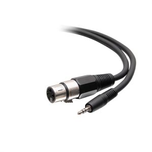 M TRS 3.5mm to F XLR Cable 6ft