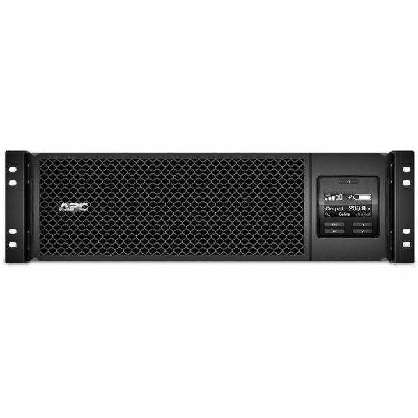 APC Smart-UPS On-Line, 5.4kVA, Rackmount 3U, 208V, 2x L6-20R+2x L6-30R NEMA outlets, Network Card+SmartSlot, Extended runtime, W/ rail kit - Image 7