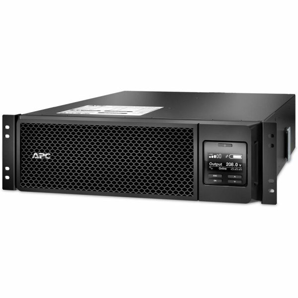 APC Smart-UPS On-Line, 5.4kVA, Rackmount 3U, 208V, 2x L6-20R+2x L6-30R NEMA outlets, Network Card+SmartSlot, Extended runtime, W/ rail kit - Image 9