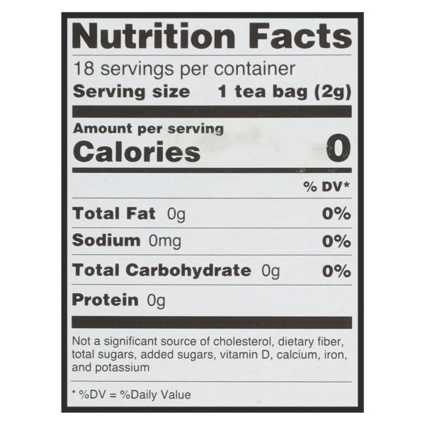Buddha Teas - Organic Tea - Burdock Root - Case of 6 - 18 Count