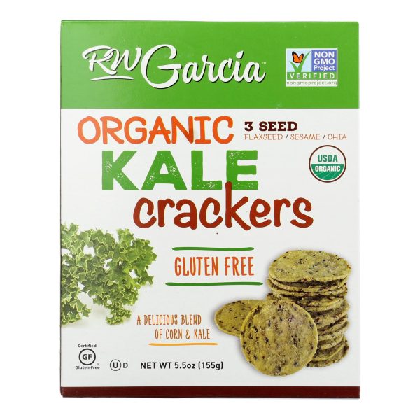 R. W. Garcia - Crackers 3 Seed Kale - Case of 6-5.5 OZ - Image 3