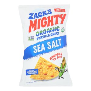 Zack's Mighty - Tort Chips Ss Flnt Corn - Case of 9-9 OZ