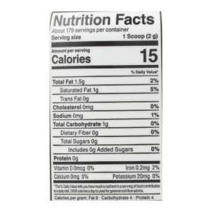 Kos - Powder Coconut Milk 2g Gluten Free - 1 Each-12.6 OZ