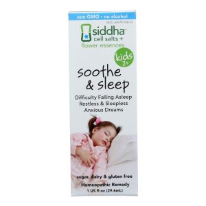 Siddha Flower Essences Soothe and Sleep - Kids - Age Two Plus - 1 fl oz