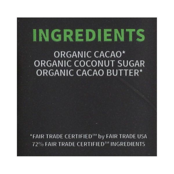 Eating Evolved Chocolate Bar - Signature Dark - Case of 8 - 2.5 oz. - Image 3