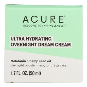 Acure - Cream Ultra Hydrt Ovrnght - 1 Each-1.7 FZ