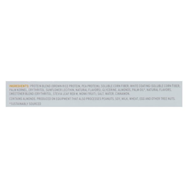 No Cow Bar - Bar Dipped Stcky Cinnroll - Case of 12-2.12 OZ - Image 3