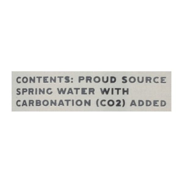 Proud Source - Water Spk Natural Spring - Case of 24-16 FZ - Image 2