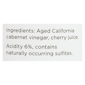O Olive Oil - Vinegar Wine Cabernet - Case of 6 - 10.1 FZ