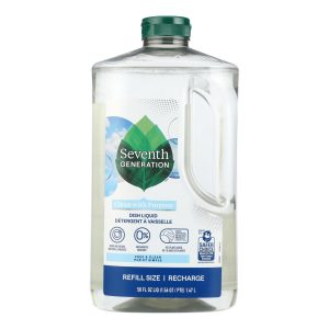 Seventh Generation - Dish Liquid Free & Clear - Case of 3-50 Fluid Ounces