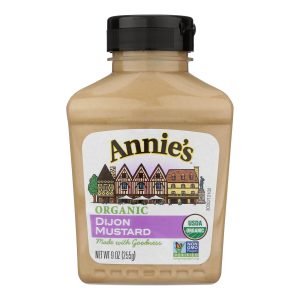 Annie's Naturals Organic Dijon Mustard - Case of 12 - 9 oz.