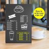 Small Tabletop Chalkboard Sign 6x8 inch   Mini Tabletop Chalkboard Sign   Small Blackboard with Stand   Chalkboard Stand Table   Black Table Menu Stand   Table Top Chalk Board   Table Top Chalk Easel - Image 3