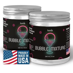 Smoking Gun Edible NONtoxic Bubble Mixture for Cocktail (2 x 8oz) Wood Smoke Infuser and Smoker Machine Accessory Cold Smoke for Drinks Pack of 2 made in USA