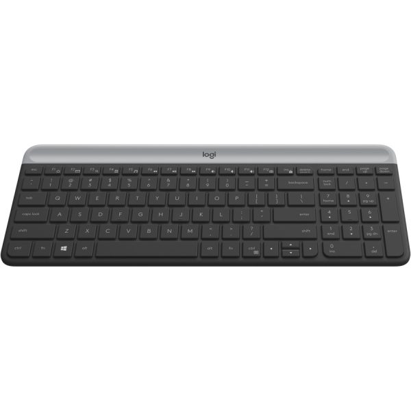 Logitech MK470 Slim Wireless Keyboard and Mouse Combo - Modern Compact Layout, Ultra Quiet - Off White - Image 5