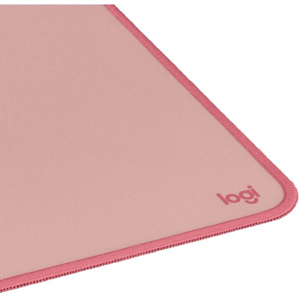 Logitech Desk Mat - Studio Series, Multifunctional Large Desk Pad, Anti-slip Base, Spill-resistant Durable Design, Darker Rose - Image 5