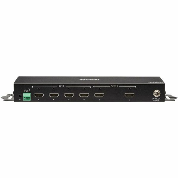 Eaton Tripp Lite Series 4x2 HDMI Matrix Switch/Splitter with Remote Control and Multi-Resolution Support, 4K 60 Hz, HDR, 4:4:4, TAA - Image 6
