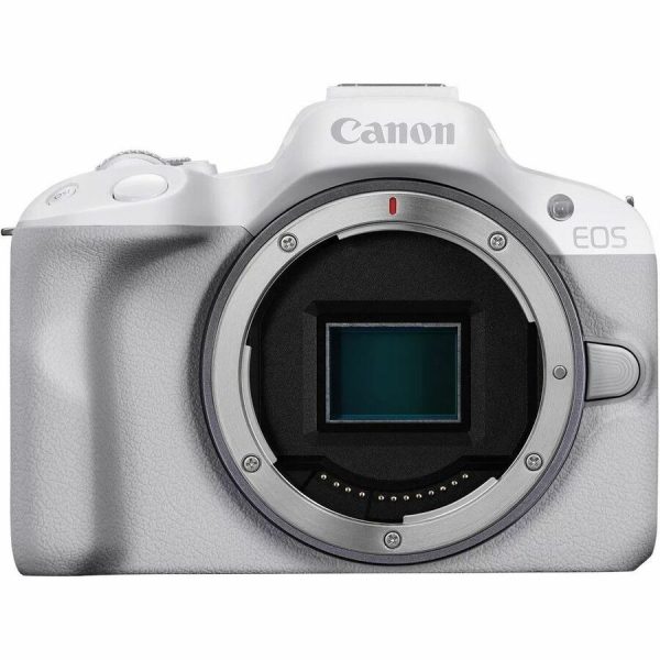 Canon EOS R50 24.2 Megapixel Mirrorless Camera Body Only - White - Image 4