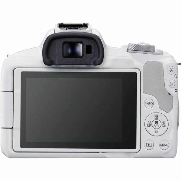 Canon EOS R50 24.2 Megapixel Mirrorless Camera Body Only - White - Image 6
