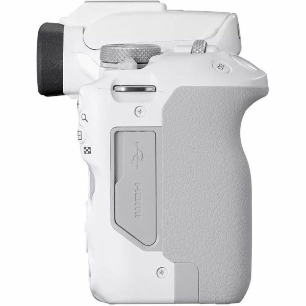 Canon EOS R50 24.2 Megapixel Mirrorless Camera Body Only - White - Image 9