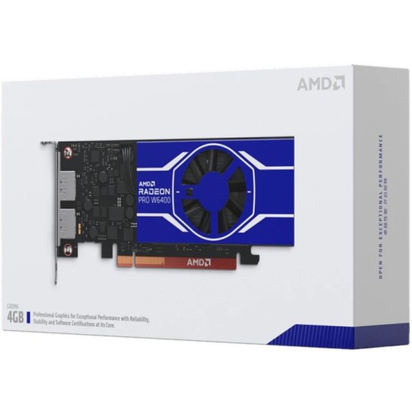 AMD Radeon Pro W6400 Graphic Card - 4 GB GDDR6 - Half-height - Image 7