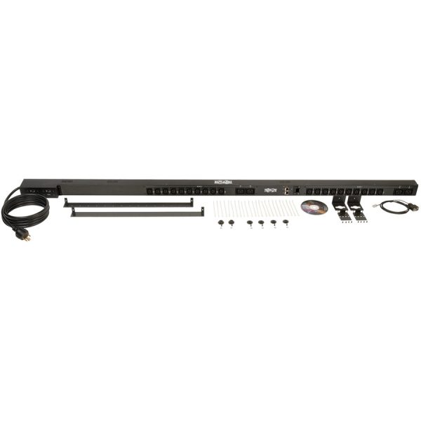 Eaton 5.5kW Single-Phase Switched PDU, Outlet Monitoring, 208/230V Outlets (20 C13 & 4 C19), 0U, LX Interface, TAA - Image 4