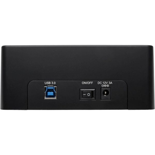 Eaton Tripp Lite Series USB 3.0 SuperSpeed to Dual SATA External Hard Drive Docking Station with Cloning for 2.5 in./3.5 in. HDD - Image 2