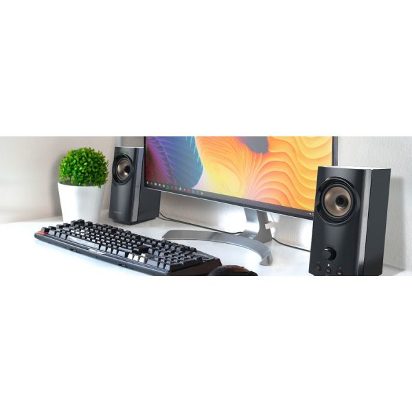 Creative T60 2.0 Bluetooth Speaker System - 30 W RMS - Black - Image 2