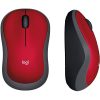 Logitech M185 Wireless Mouse, 2.4GHz with USB Mini Receiver, 12-Month Battery Life, 1000 DPI Optical Tracking, Ambidextrous, Compatible with PC, Mac, Laptop (Red) - Image 4