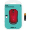 Logitech M185 Wireless Mouse, 2.4GHz with USB Mini Receiver, 12-Month Battery Life, 1000 DPI Optical Tracking, Ambidextrous, Compatible with PC, Mac, Laptop (Red) - Image 10