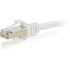 C2G-25ft Cat6 Snagless Shielded (STP) Network Patch Cable - White - Image 2