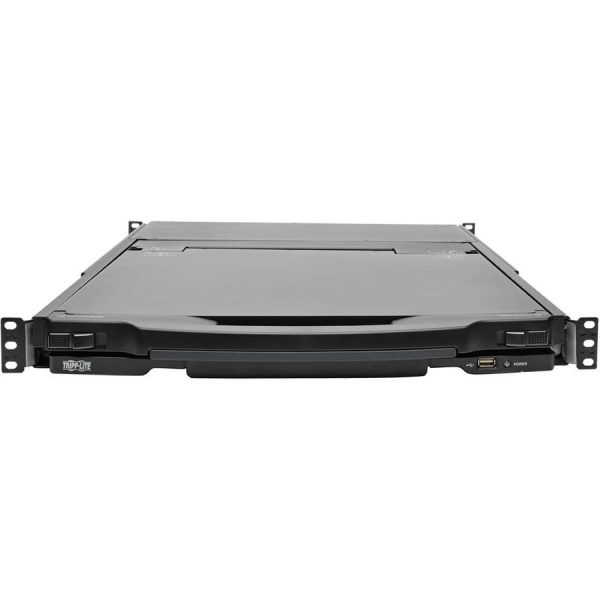 Eaton Tripp Lite Series NetDirector 8-Port 1U Rack-Mount Console HDMI KVM Switch with 17 in. LCD and IP Remote Access, Dual Rail, TAA - Image 2