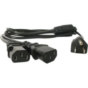 6' Y Computer Power Cord